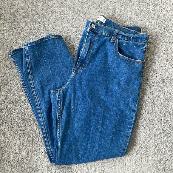 EC Abercrombie & Fitch The 90's Slim Straight Ultra High Rise - Size 16S - Picture 3 of 5